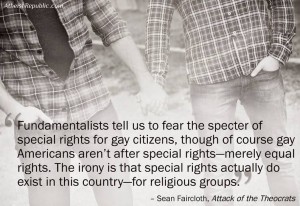 fundamentalists tell us to fear