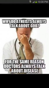 why do atheists
