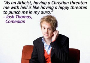 as an atheist